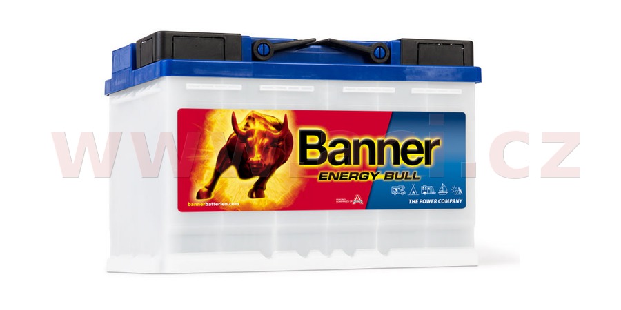 Obrázek produktu 80Ah trakční baterie, pravá BANNER Energy Bull Dual Power 278x175x190 95601