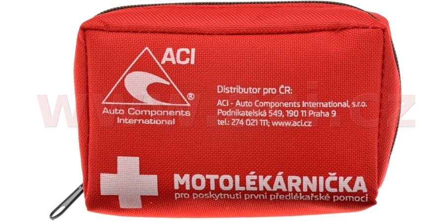 Obrázek produktu motolékárnička CZ - textilní (podle nové vyhlášky 206/2018 Sb.) lékárnička
