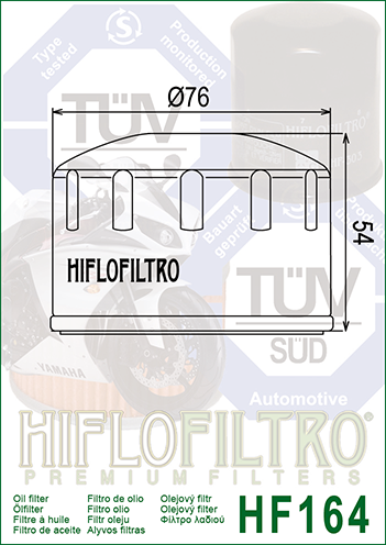Obrázek produktu Olejový filtr - BMW HF164