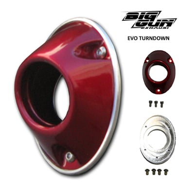 Obrázek produktu BIG GUN Turndown End Cap Assembly EVO MX / ATV - red (41-E0001) 41-E0001