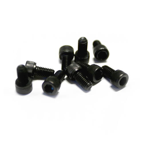 Obrázek produktu BIG GUN 1/4 x 20 x3/8 End Tip Allen Screws (4pk) - Socket Head (Black) (40-S007) 40-S007