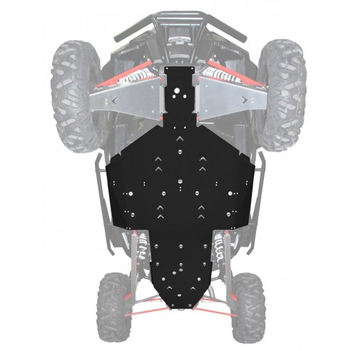 Obrázek produktu XRW PROT.CENTRAL  PHD SKID PLATE - RZR Turbo 2017 110055002PH