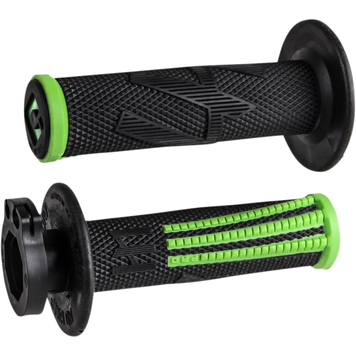 Obrázek produktu ODI GRIPS PRO MX Lock-on v2 EMIG Black/Green H36EPBN