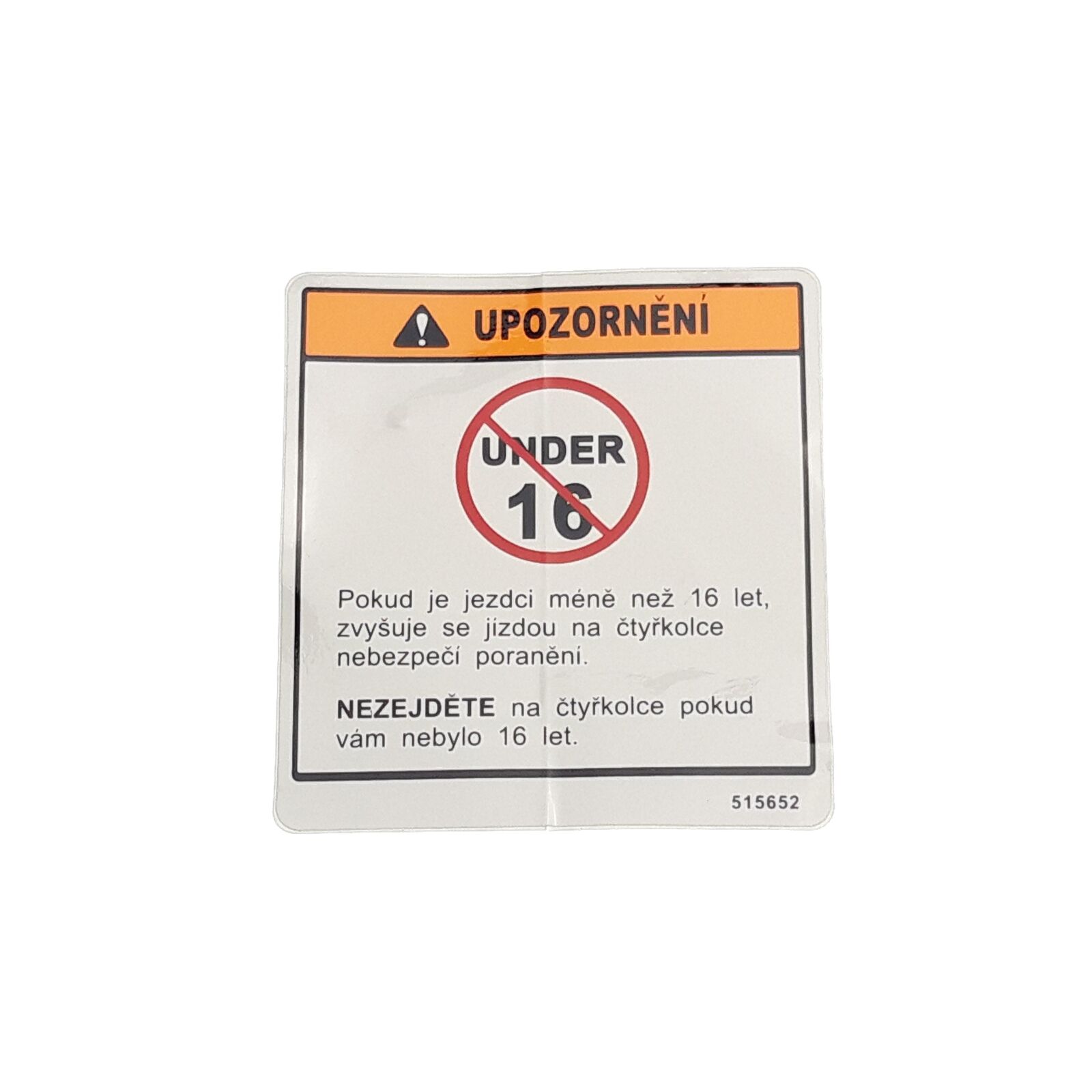 Obrázek produktu LABEL, AGE16. 515652
