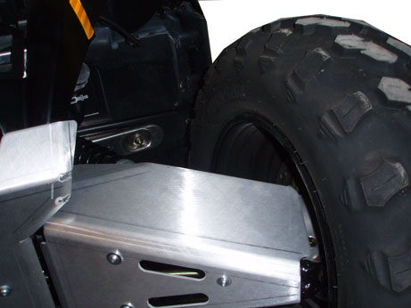 Obrázek produktu Ricochet ATV Polaris XP550/850 2009-19, Skidplate set with floorboard plates (7273F) 7273F