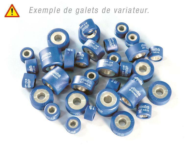 Obrázek produktu POLINI Sada válečků 23x18mm 16gr - 6 kusů 242.143