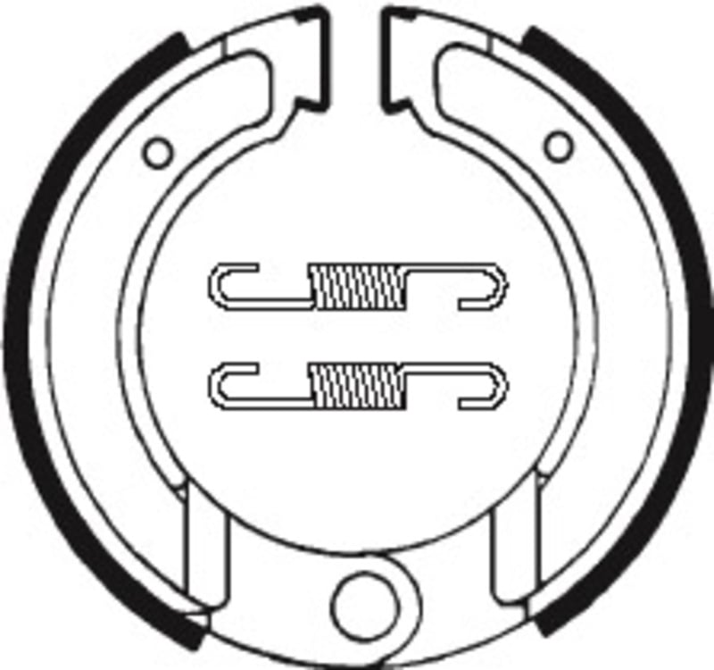 Obrázek produktu Organické brzdové čelisti TECNIUM Scooter/Street/Off-Road - BA120 BA120