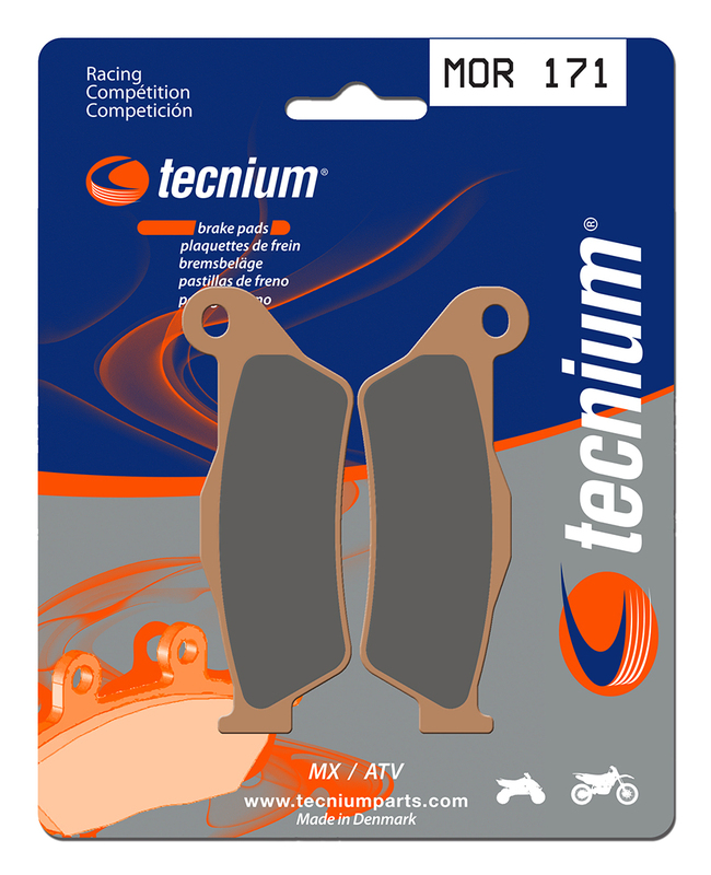 Obrázek produktu TECNIUM Racing MX/ATV Brzdové destičky ze slinutého kovu - MOR171 MOR171