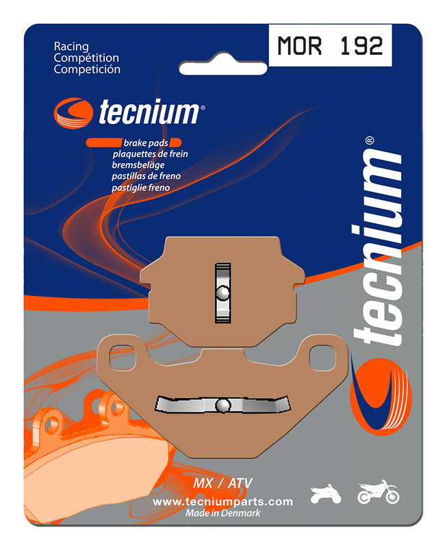 Obrázek produktu TECNIUM Racing MX/ATV Brzdové destičky ze slinutého kovu - MOR192 MOR192