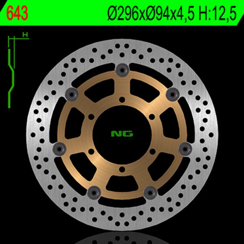 Obrázek produktu NG BRAKES plovoucí - 643 643