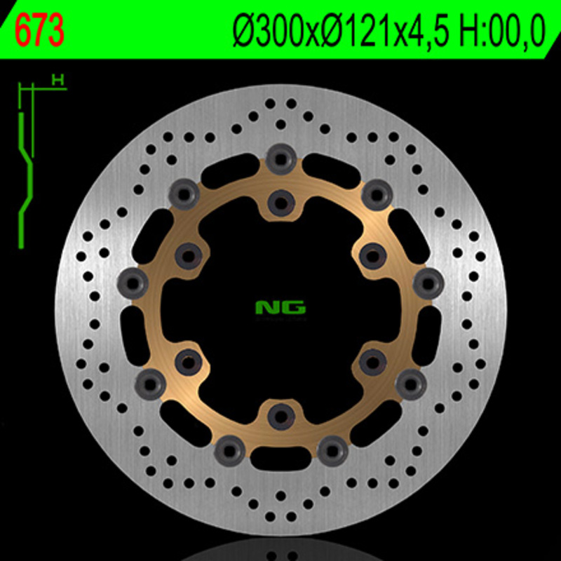 Obrázek produktu NG BRAKES plovoucí - 673 673