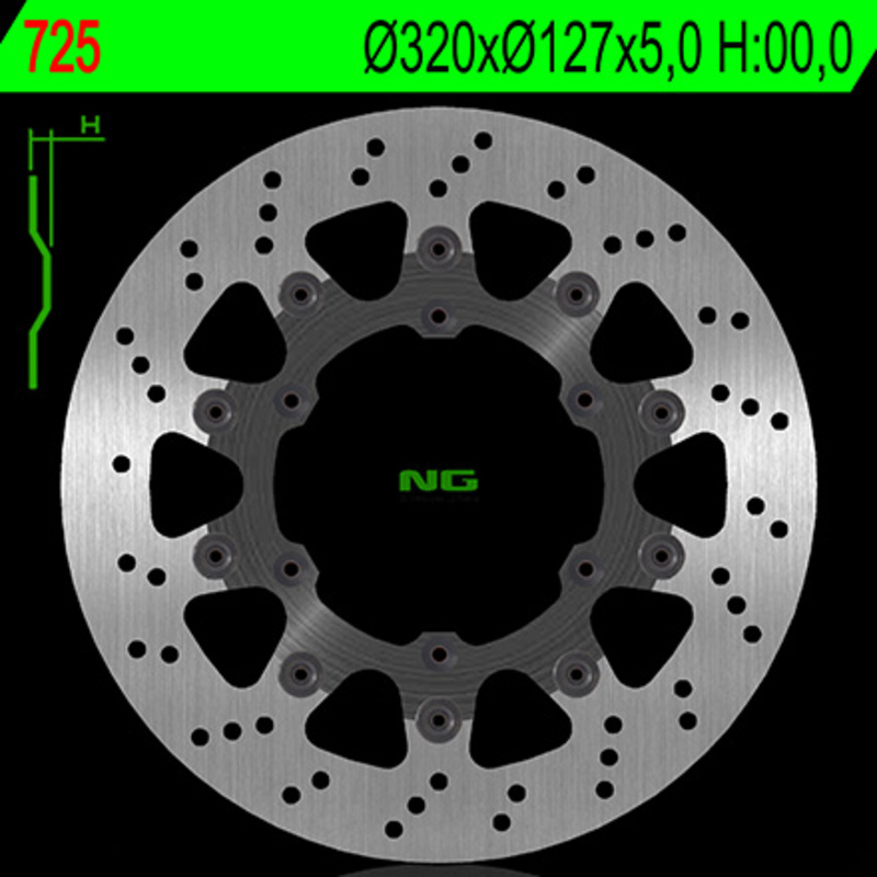 Obrázek produktu NG BRAKES plovoucí - 725 725