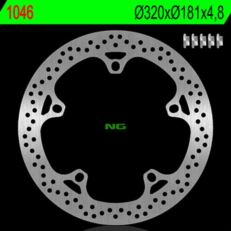 Obrázek produktu NG BRAKES Fix Brzdový kotouč - 1046 1046