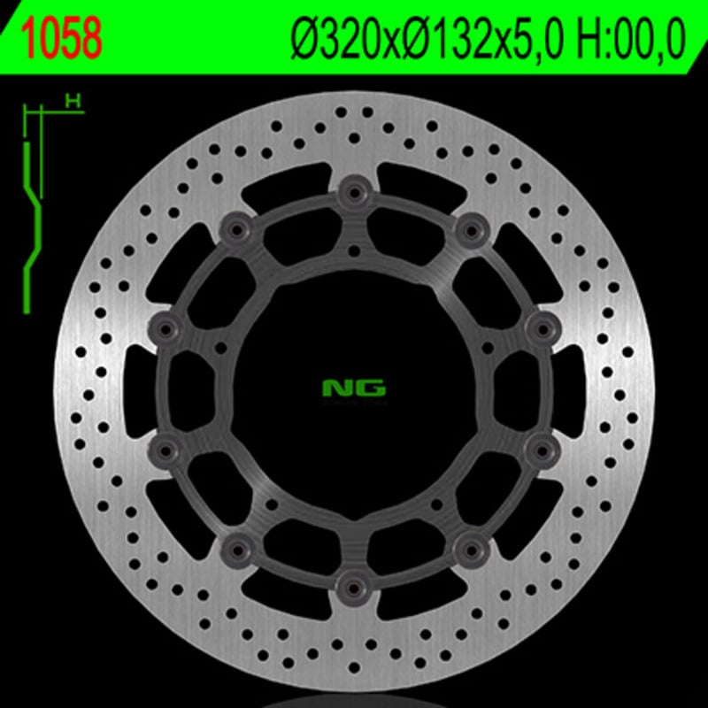 Obrázek produktu NG BRAKES plovoucí - 1058 1058