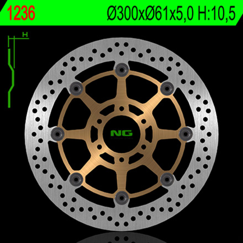 Obrázek produktu NG BRAKES plovoucí - 1236 1236