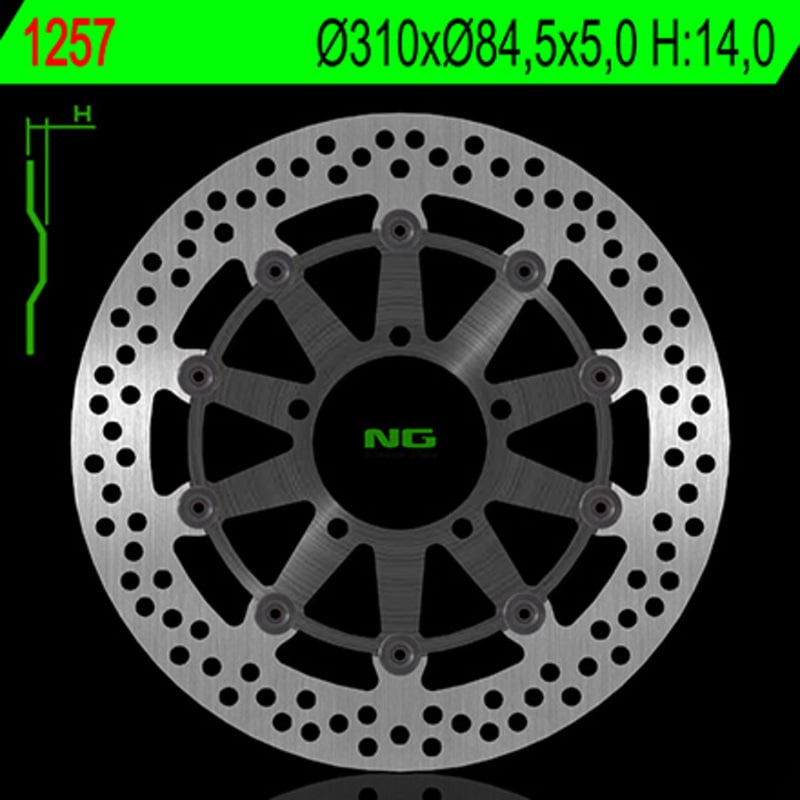 Obrázek produktu NG BRAKES Opravit brzdový kotouč - 1247 1247