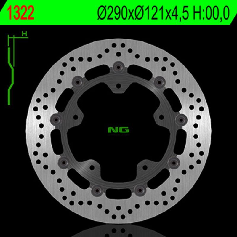 Obrázek produktu NG BRAKES plovoucí - 1322 1322