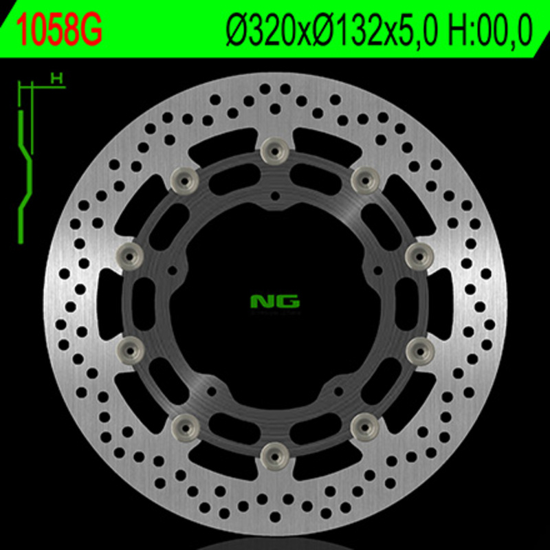 Obrázek produktu NG BRAKES plovoucí - 1058G 1058G