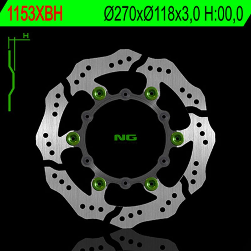 Obrázek produktu NG BRAKES Petal Floating - 1153XBH 1153XBH