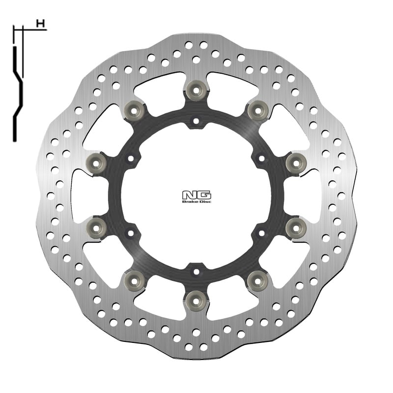 Obrázek produktu NG BRAKES Petal Floating - 1224XG 1224XG