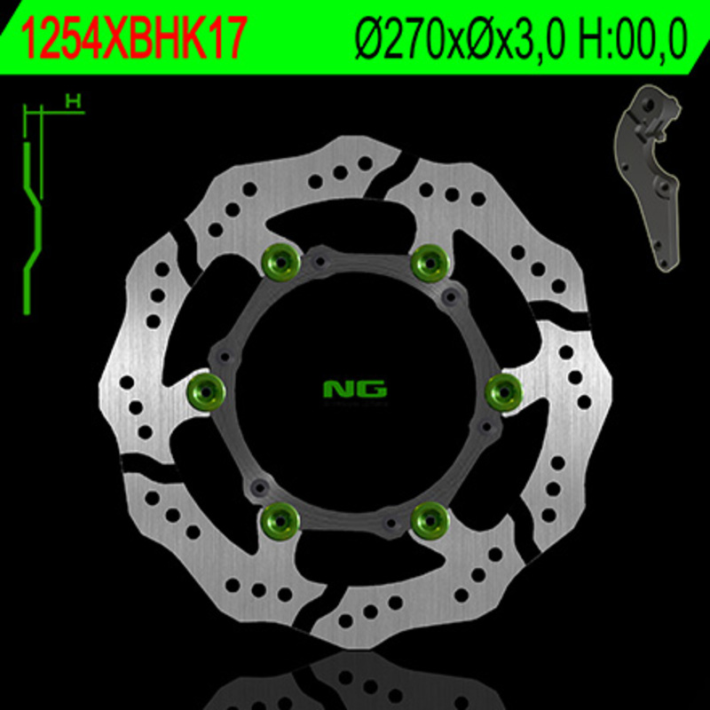 Obrázek produktu NG BRAKES Petal Floating - 1254XBH 1254XBH