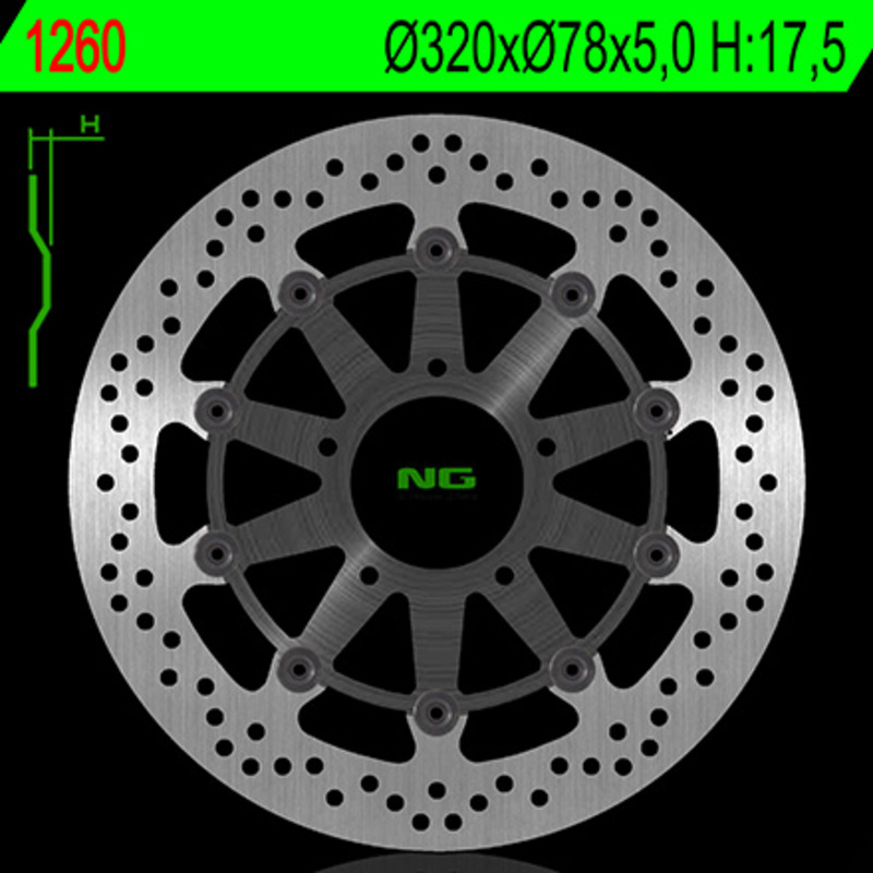 Obrázek produktu NG BRAKES plovoucí - 1260G 1260G