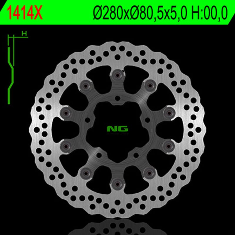 Obrázek produktu NG BRAKES Petal Floating - 1414X 1414X