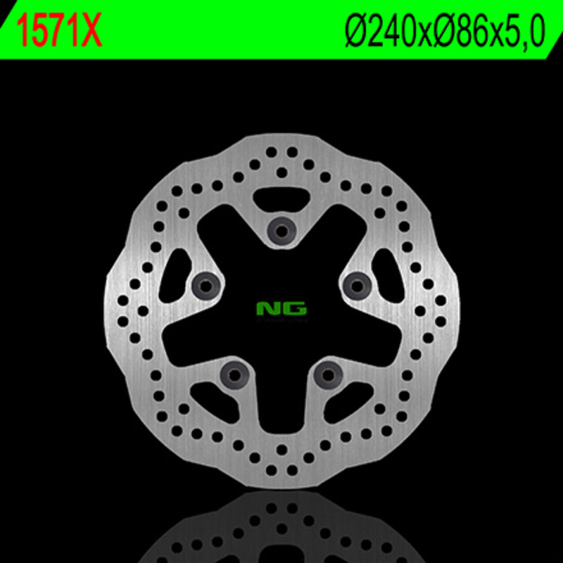 Obrázek produktu Brzdový kotouč NG BRAKES Petal Fix - 1571X 1571X