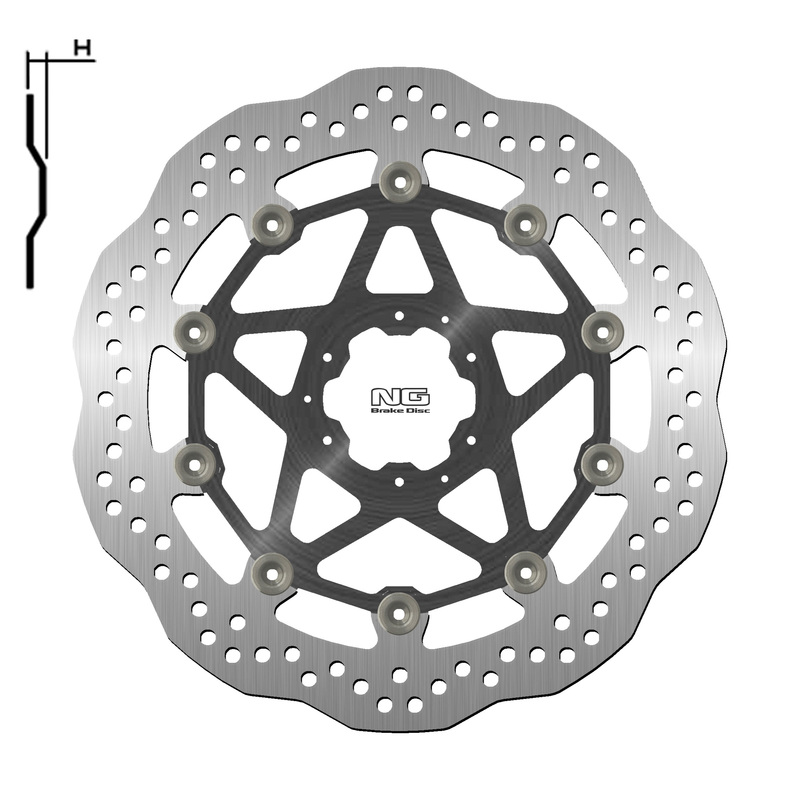 Obrázek produktu NG BRAKES Petal Floating - 1643XG 1643XG