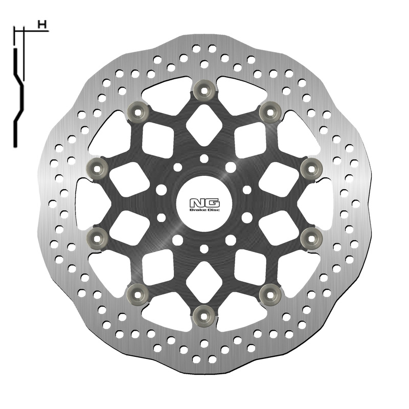 Obrázek produktu NG BRAKES Petal Floating - 1717XG 1717XG