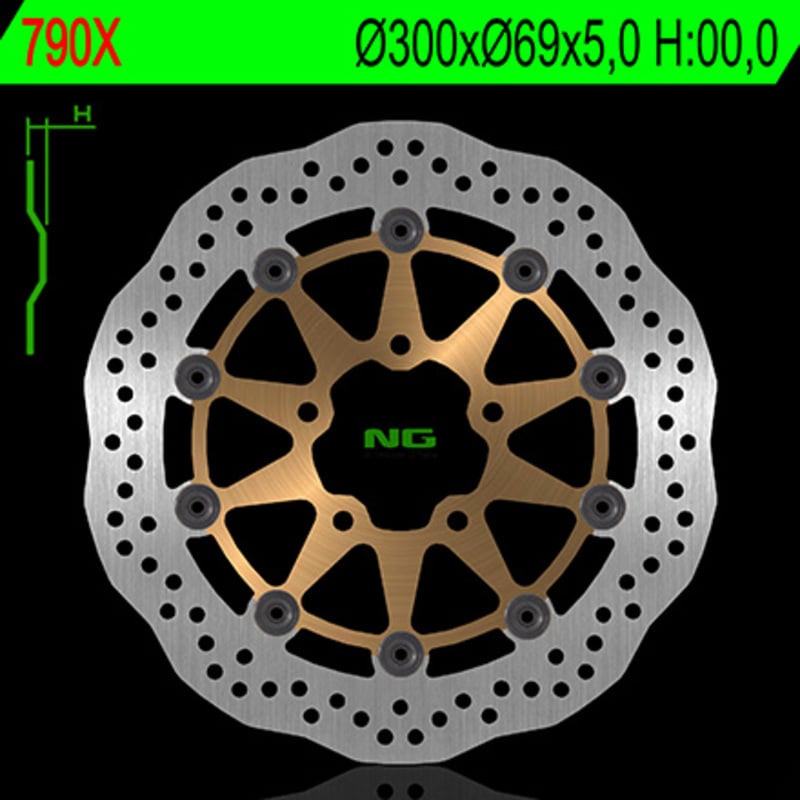 Obrázek produktu NG BRAKES Petal Floating - 790X 790X