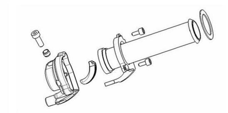 Obrázek produktu PIAGGIO PLYNOVÉ RUKOJETI 119MM LIBERTY 125/50/TYPHOON 3747.03-00