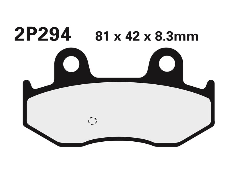 Obrázek produktu Brzdové destičky NISSIN Street /Off-Road Sintered Metal - 2P-294ST 2P-294ST