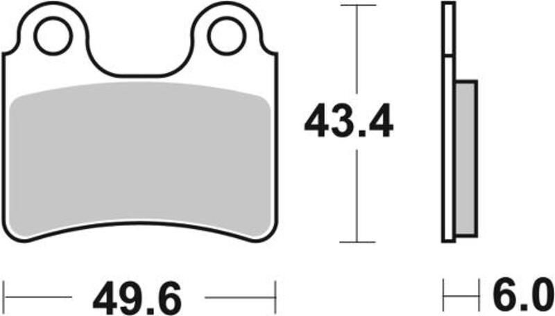 Obrázek produktu Brzdové destičky BRAKING Off-Road Sintered Metal - 831CM46 831CM46