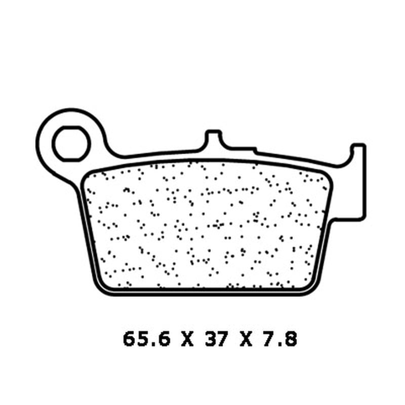 Obrázek produktu CL BRAKES Brzdové destičky ze slinutého kovu pro skútry - 3113SC 3113SC