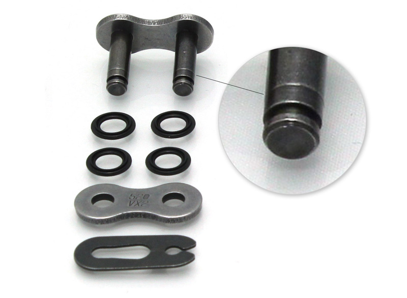 Obrázek produktu Závlačková spojka řetězu D.I.D Chain 428NZ SDH FJ Zlatá/Černá 4525516168953