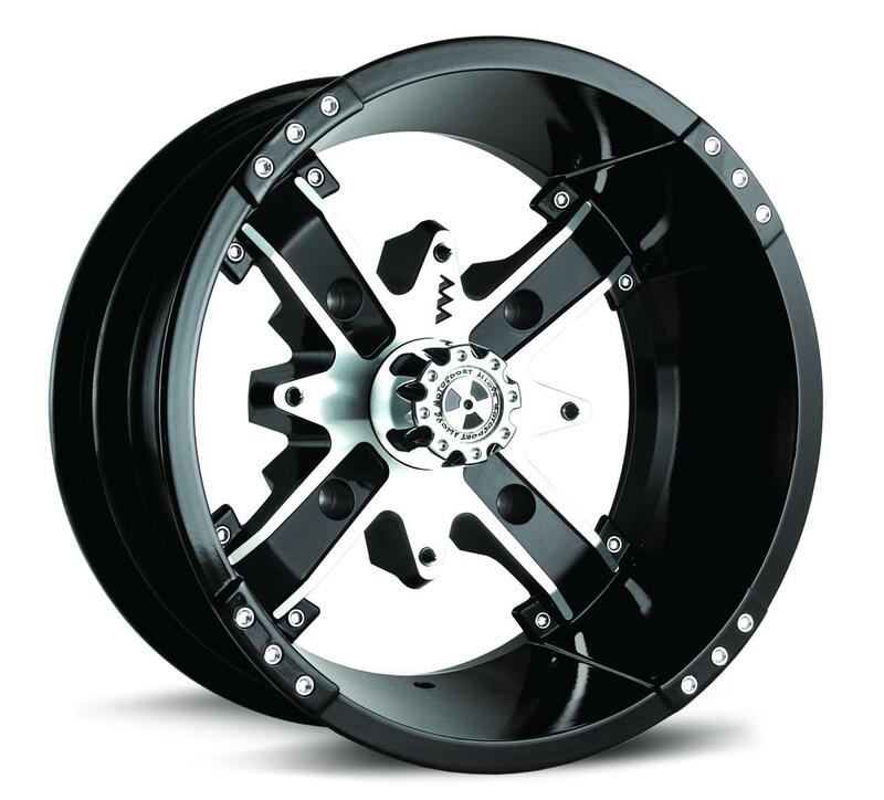 Obrázek produktu MSA WHEELS M6 Nuke Utility Rim - Black 14x7 M6-04756