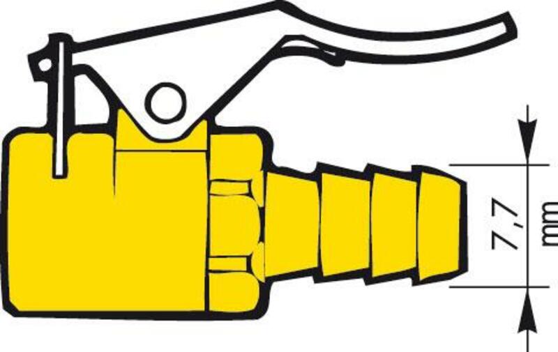 Obrázek produktu Konektor nafukovacího ventilu PROVAC typu Schrader 985