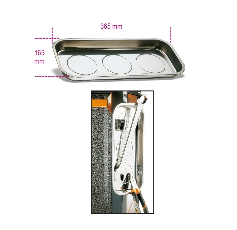 Obrázek produktu Magnetický držák nástrojů BETA obdélníkový 017670010