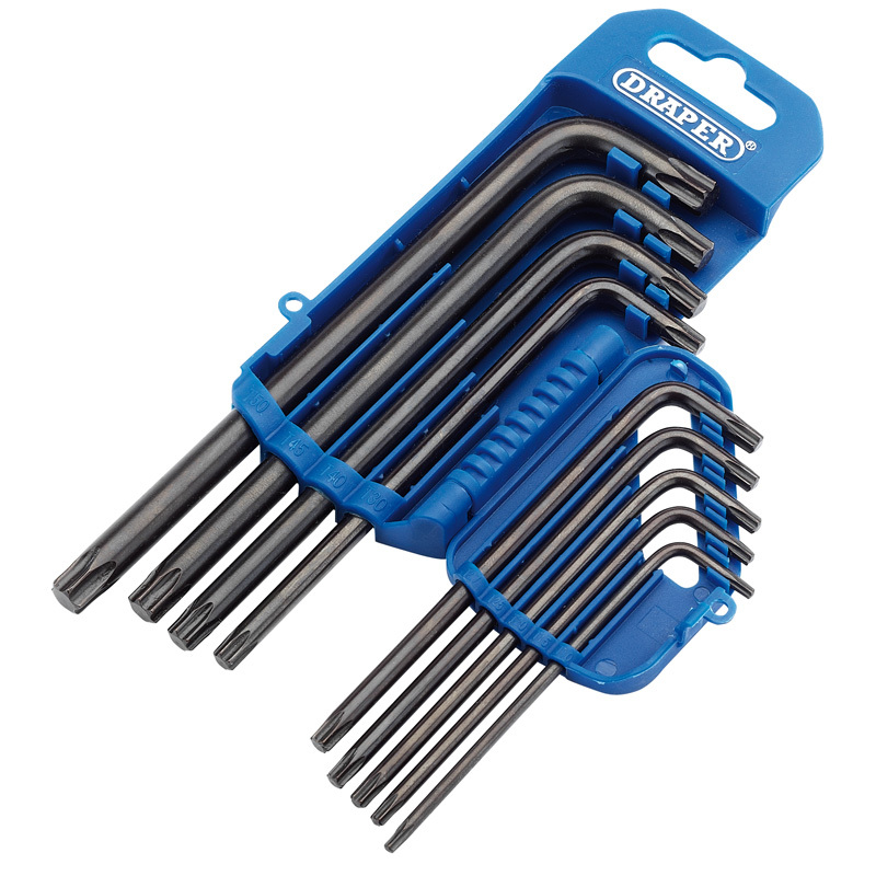 Obrázek produktu Sada dlouhých klíčů DRAPER Torx® (9 kusů) 33743