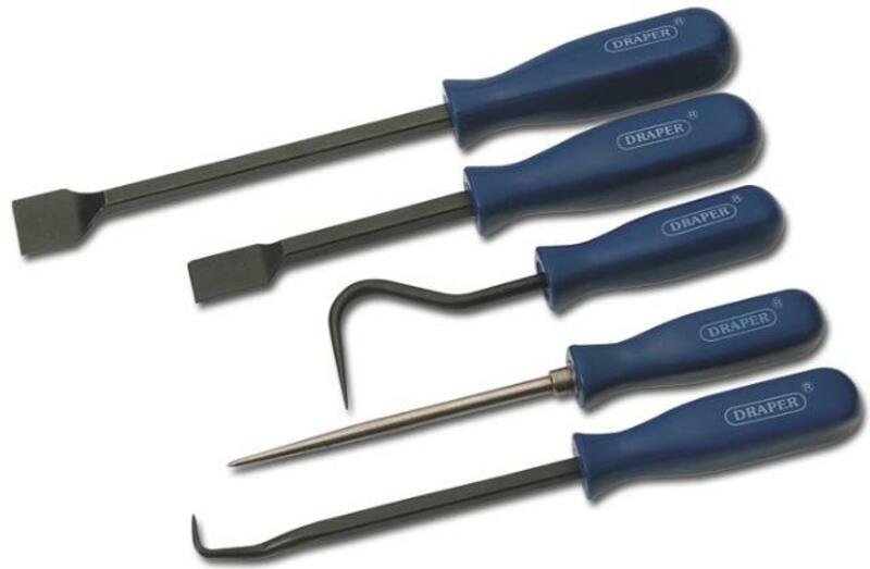Obrázek produktu Sada škrabek DRAPER 5 ks 35100