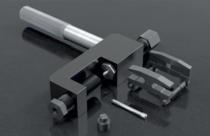 Obrázek produktu Nýtovací koncovka AFAM pro nýtovací nástroj DRCP3 pro přerušování převodových řetězů DRCP3 RIV