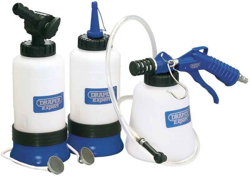 Obrázek produktu Pneumatický odvzdušňovač brzd DRAPER s magnetickou základnou 71205