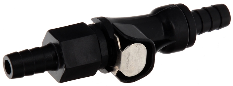 Obrázek produktu Rychlospojky BIHR Ø8 mm s dvojitým uzávěrem černé L35-319A