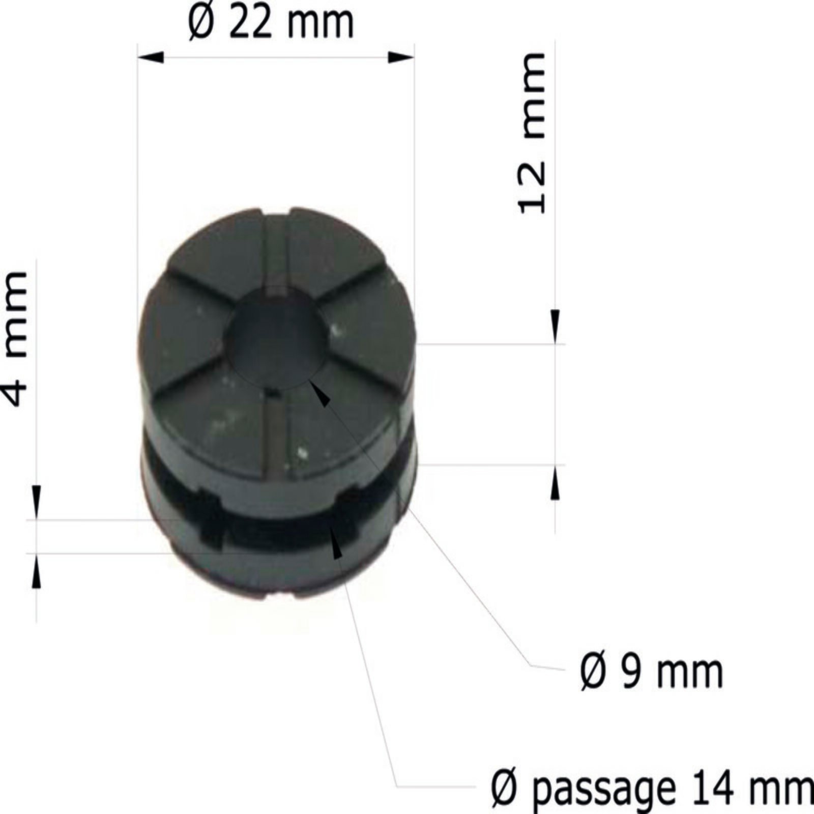 Obrázek produktu Tourmax silentbloky Honda CBF1000 GRM-110/10