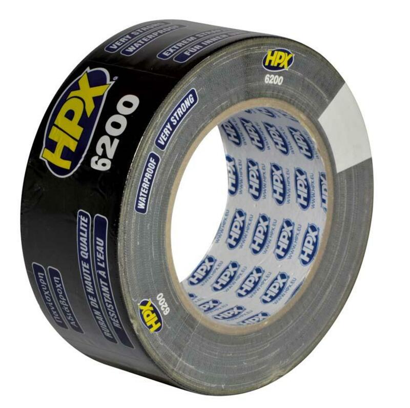Obrázek produktu HPX Pro Duct Tape Black 50 mm x 25 m CB5025