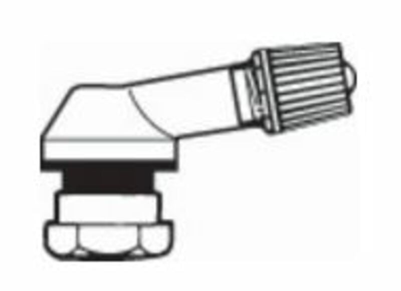 Obrázek produktu PROVAC Ø8,5mm hliníkový ventil pneumatiky černý 447505