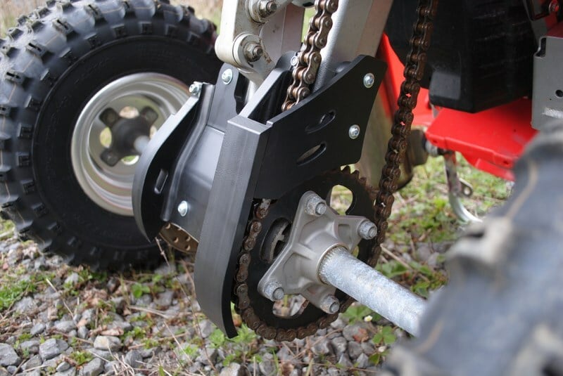 Obrázek produktu AXP Zadní kluzná deska - HDPE 6mm Honda TRX450R AX1240