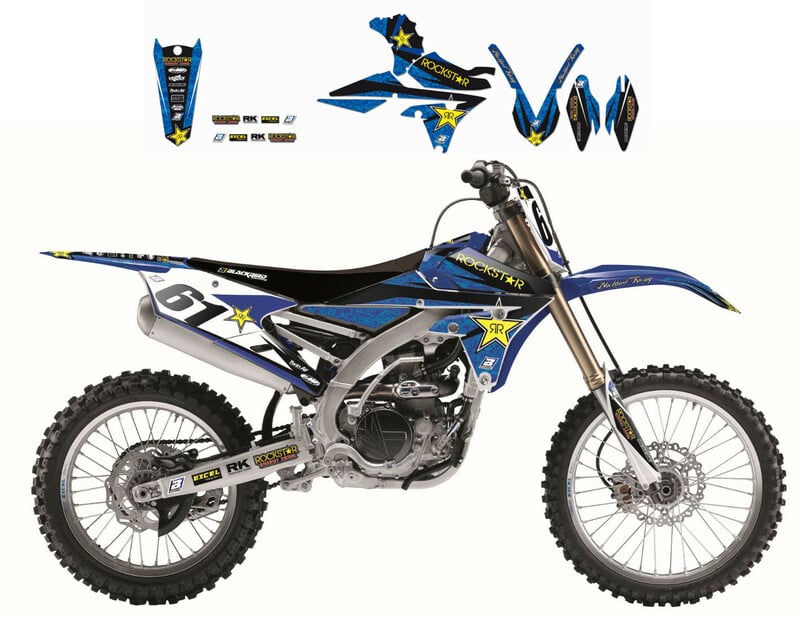 Obrázek produktu BLACKBIRD Rockstar Energy Grafická sada Yamaha YZ125/250 2231L