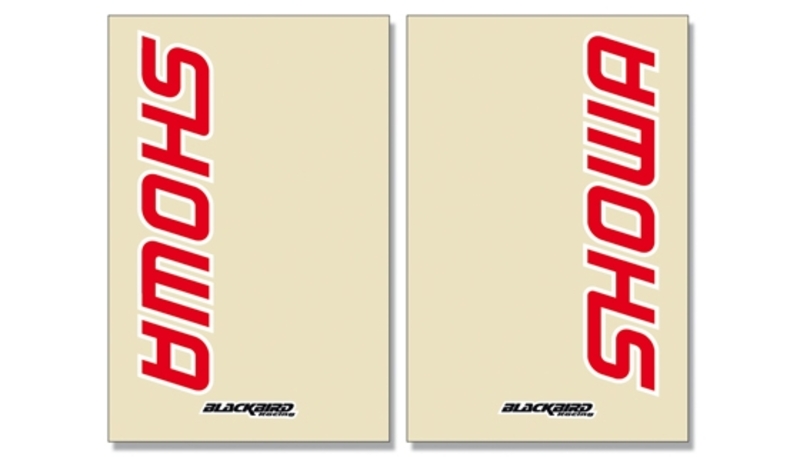 Obrázek produktu BLACKBIRD Sada grafiky na vidlice Showa čirá 5045S